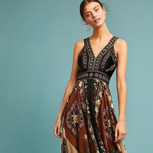 RAGA embroidered shenia dress anthropologie